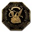 10 oz Gold Octagon - Gold Humbert Commemorative Gem PF NGC (25)