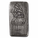 10 oz Hand Poured Silver Bar - Pirate Ship