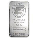 10 oz Palladium Bar - Engelhard