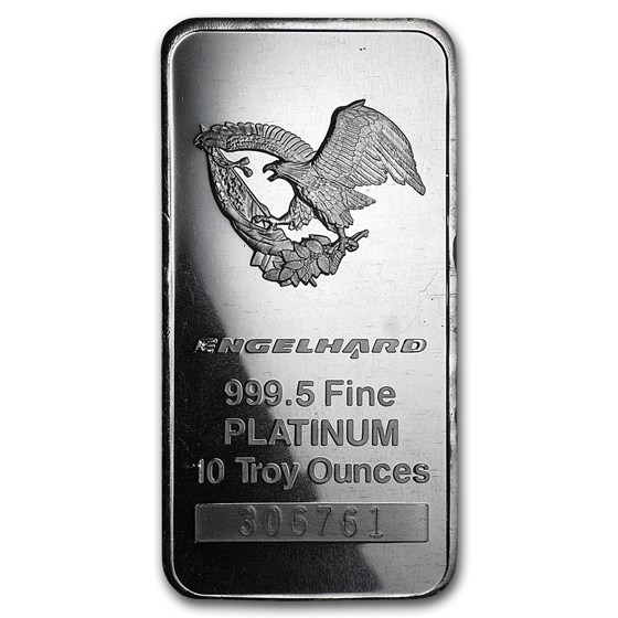 10 oz Platinum Bar - Engelhard 10 oz Platinum Bar - Engelhard