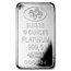 10 oz Platinum Bar - PAMP Suisse (In Assay) (Alt. COA)