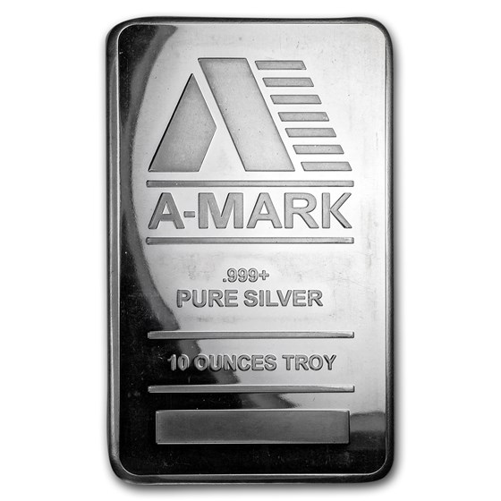 10 oz Silver Bar - A-Mark