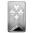 10 oz Silver Bar - Ace of Spades