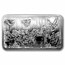 10 oz Silver Bar - American Constitution
