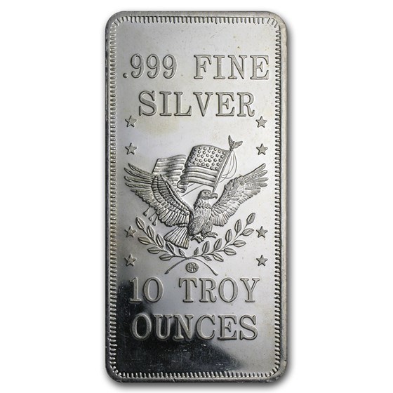 10 oz Silver Bar - American Pacific Mint 10 oz Silver Bar - American Pacific Mint