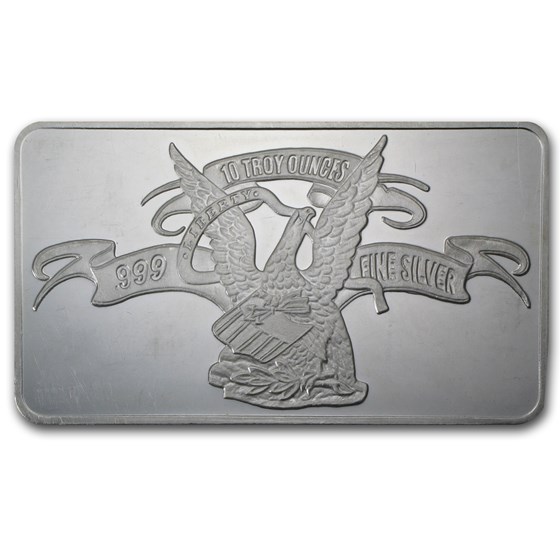 10 oz Silver Bar - APMEX (Original Design) 10 oz Silver Bar - APMEX (Original Design)