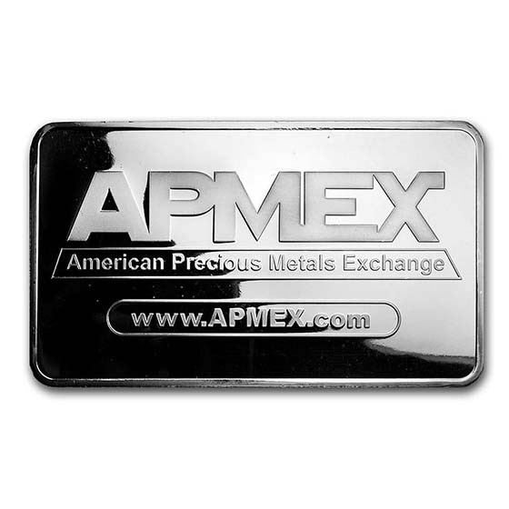 Buy 10 oz Silver Bar APMEX APMEX