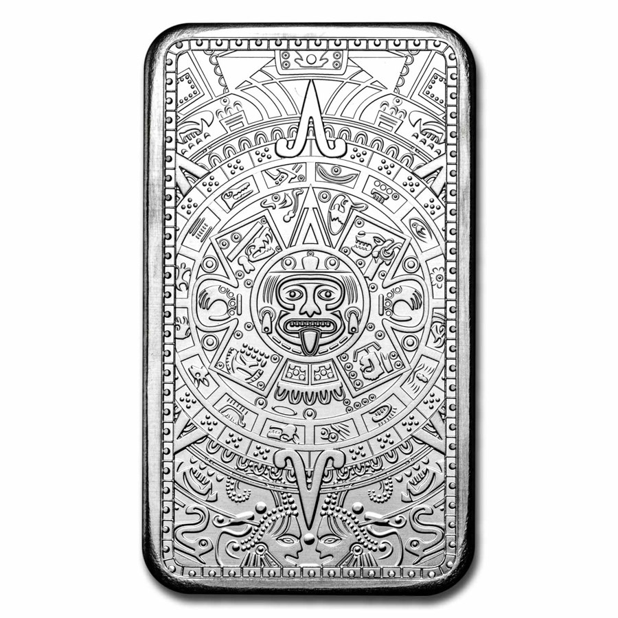Buy 10 oz Silver Bar - Aztec | APMEX