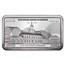 10 oz Silver Bar – Ben Franklin $100 Bill Design