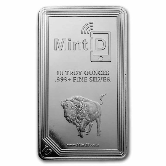 10 oz Silver Bar - Buffalo (Mint ID) 10 oz Silver Bar - Buffalo (Mint ID)