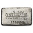 10 oz Silver Bar - Engelhard (6th Gen, "P" Prefix, Cast Poured)