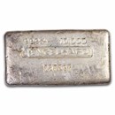 10 oz Silver Bar - Engelhard (Poured, Bull, 3rd Series, Cast)
