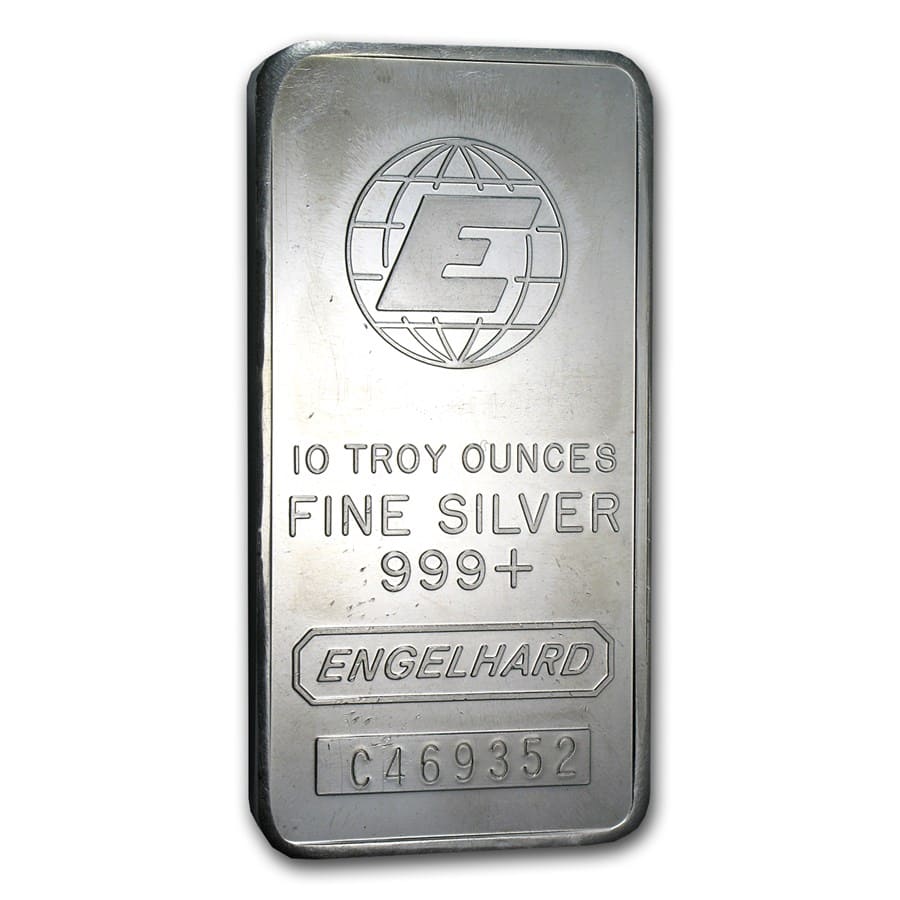 old engelhard silver bars