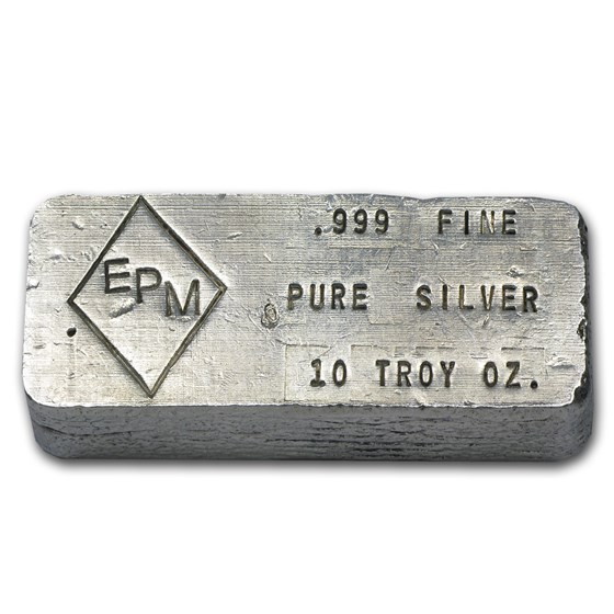 10 oz Silver Bar - EPM 10 oz Silver Bar - EPM