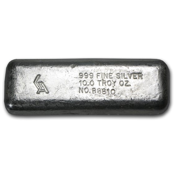 10 oz Silver Bar - Golden Analytical 10 oz Silver Bar - Golden Analytical