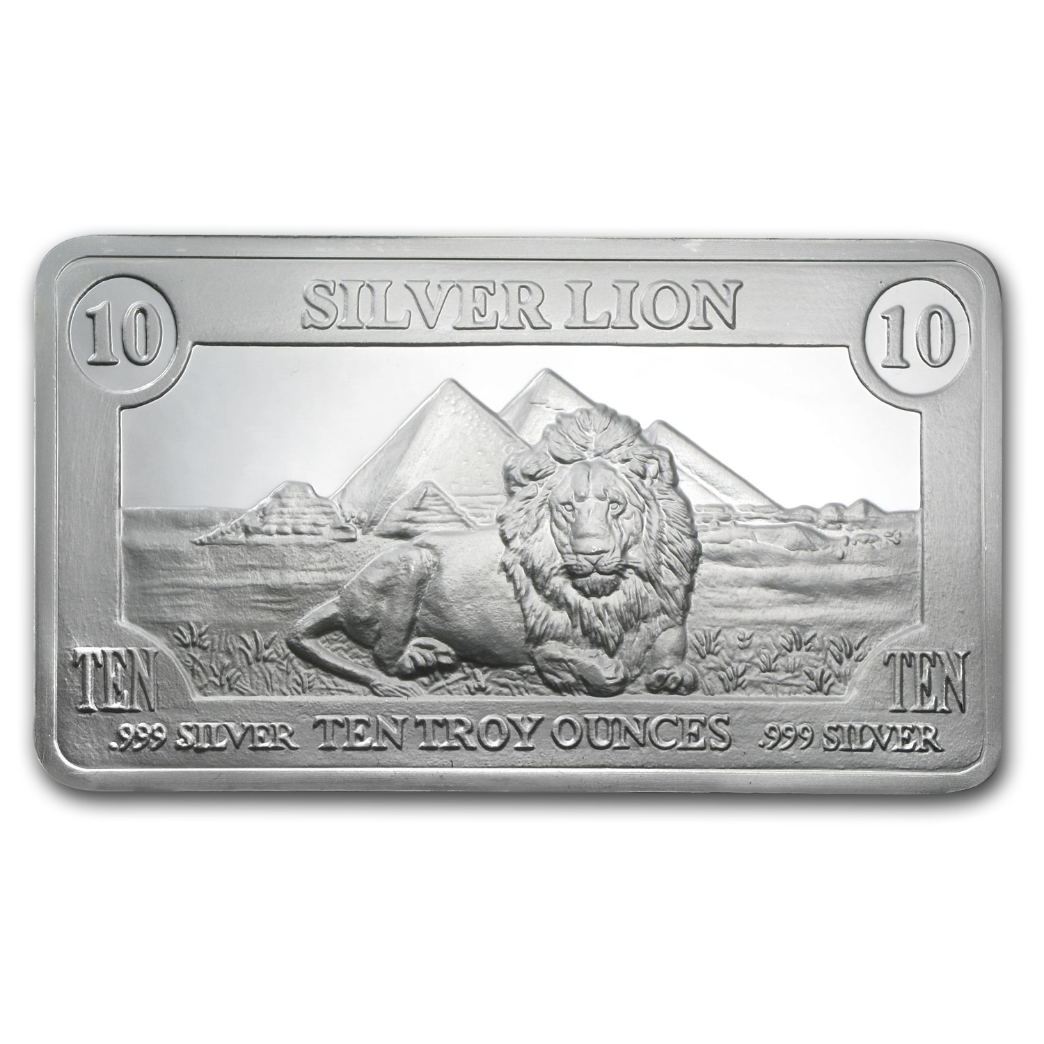 【ご確認用】基本セット2010 M10 foil 銀毛のライオン 英語 1枚 10-oz-silver-bar-golden-lion-