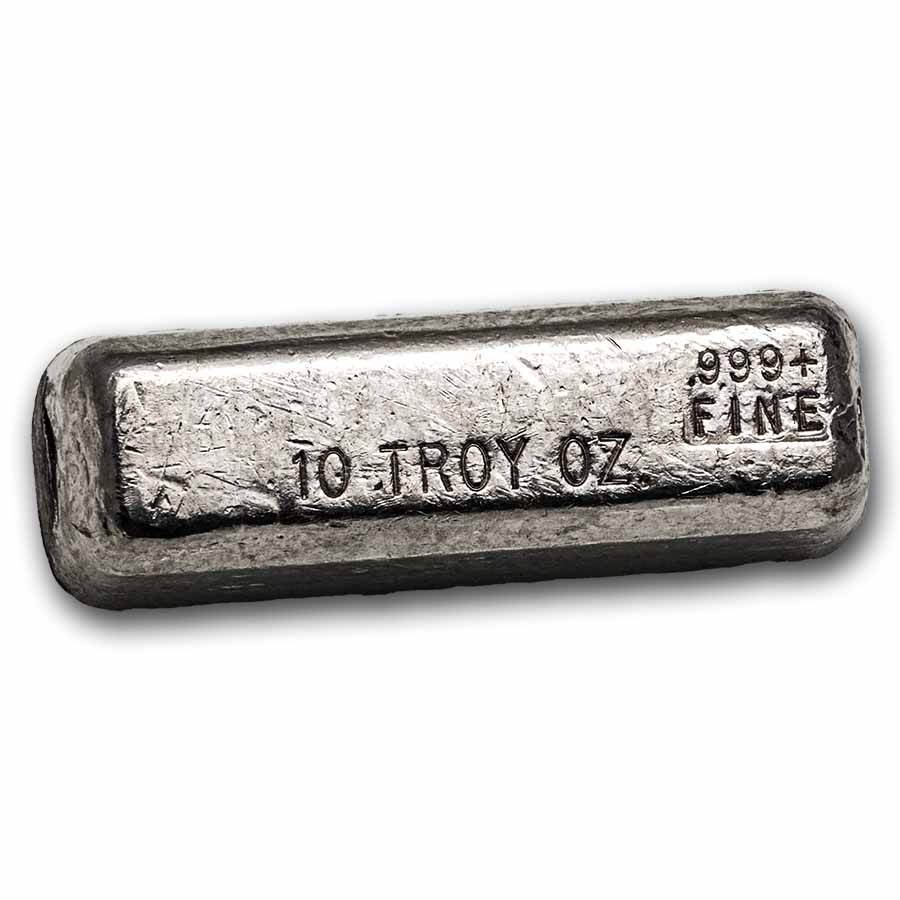 Buy 10 oz Silver International Dia-Mint Bar | APMEX