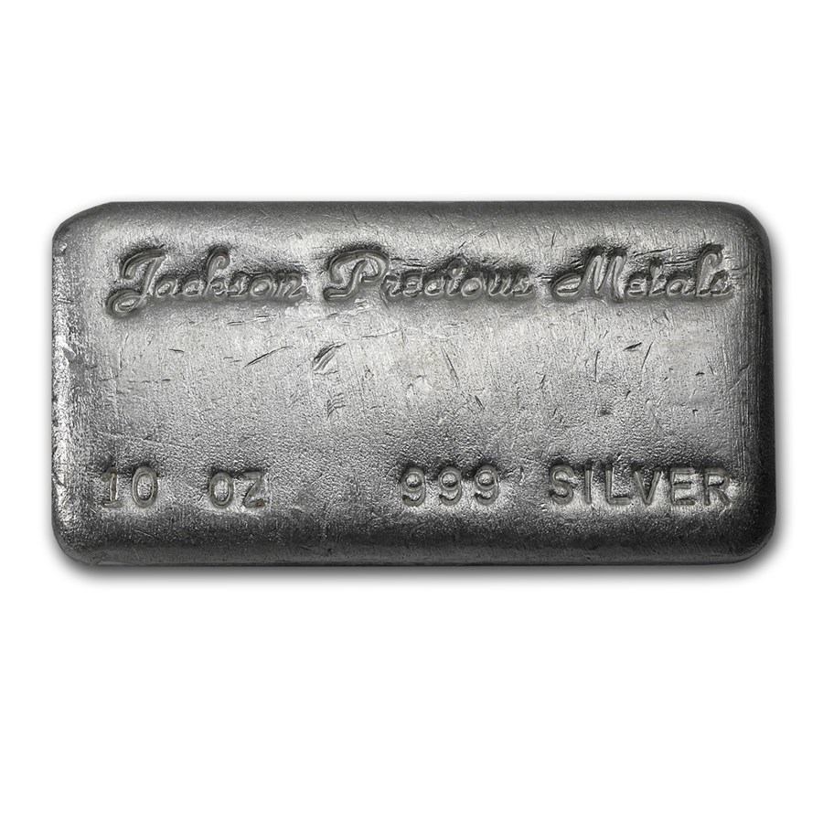 10 oz Silver Bar - Jackson Precious Metals