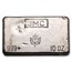 10 oz Silver Bar - Johnson Matthey Canada (Poured, Maple Leaf)