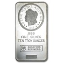 10 oz Silver Bar - Morgan (Metal Arts Co.)