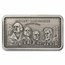 10 oz Silver Bar - Mount Rushmore Antiqued (America's 250th)