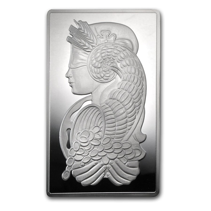10 oz Silver Bar - PAMP Suisse (Fortuna, In Capsule w/Assay)
