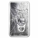 10 oz Silver Bar - PAMP Suisse Into the Wild - Wolf