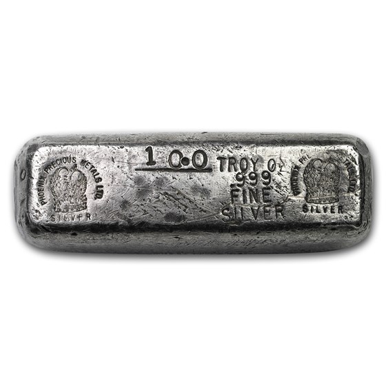 10 oz Silver Bar - Phoenix Precious Metals Ltd 10 oz Silver Bar - Phoenix Precious Metals Ltd