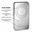 10 oz Silver Bar - Royal Canadian Mint (.9999 Fine, New Style)