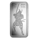 10 oz Silver Bar - Samurai Warrior 10 oz Silver Bar - Samurai Warrior