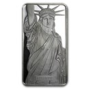 10 oz Silver Bar - Statue of Liberty (MTB)
