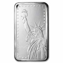 10 oz Silver Bar - Statue of Liberty