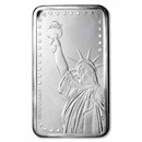 10 oz Silver Bar - Statue of Liberty