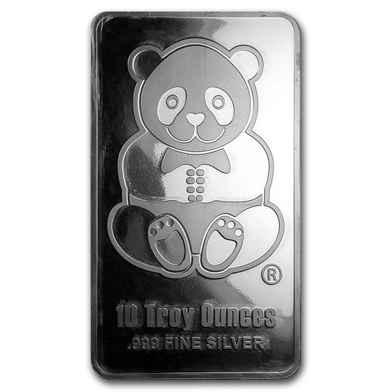 10 oz Silver Bar - Sunshine (Panda, Proof-like) 10 oz Silver Bar - Sunshine (Panda, Proof-like)