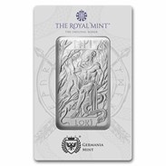 10 oz Silver Bar - The Royal Mint & Germania Mint Norse Gods:Loki