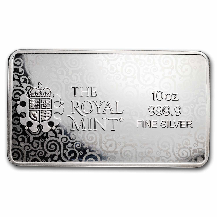 10 oz Silver Bar - The Royal Mint Una and the Lion | eBay