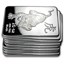 10 oz Silver Bar - Tiger (Proof-Like)
