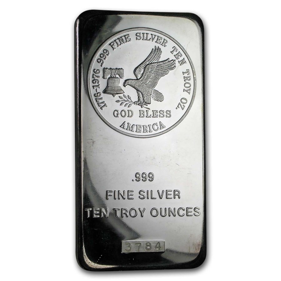 10 oz Silver Bar - Tri-State Refining