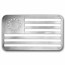 10 oz Silver Bar - U.S. Betsy Ross Flag
