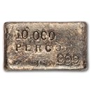 10 oz Silver Bar - Vintage PERCO