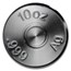 10 oz Silver Bullet - .50 Caliber BMG