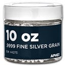10 oz Silver Grain/Shot .9999+ Fine