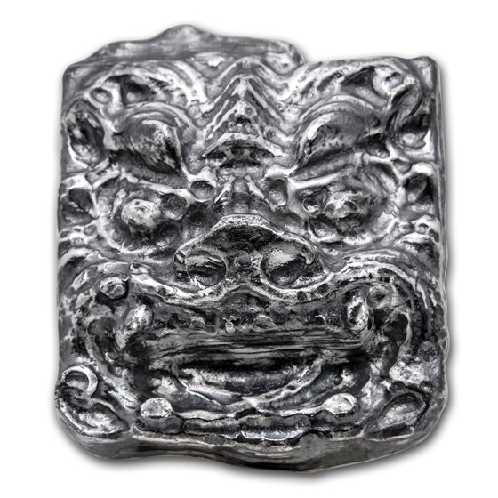 10 oz Silver - MK Barz & Bullion (3D Chinese Dragon) 10 oz Silver - MK Barz & Bullion (3D Chinese Dragon)