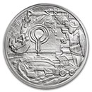 10 oz Silver Round - Cortez Gold Mines (Perfect Attendance)