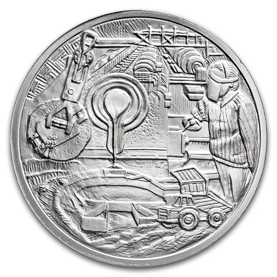 10 oz Silver Round - Cortez Gold Mines (Perfect Attendance) 10 oz Silver Round - Cortez Gold Mines (Perfect Attendance)