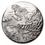 10 oz Silver Ultra High Relief Round - Dragon vs Vikings