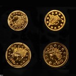 10 Piece California Gold Token Type Set (Replicas)