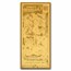 10 Wyoming Goldback - Aurum Gold Foil Note (24k)
