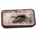 100.27 oz Silver Bar - Capital Metals (Baltimore, MD.)