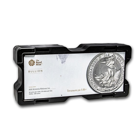 100-Coin 1 oz Platinum Britannia Monster Box (Empty, Black) 100-Coin 1 oz Platinum Britannia Monster Box (Empty, Black)